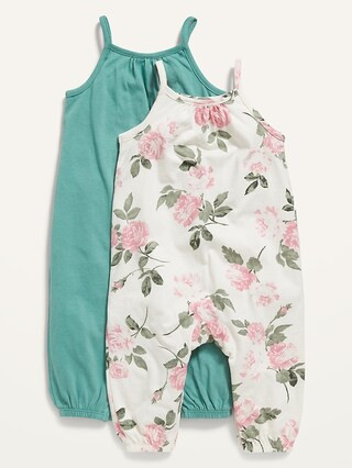 Sleeveless Jersey-Knit Jumpsuit 2-Pack for Baby | Old Navy (US)