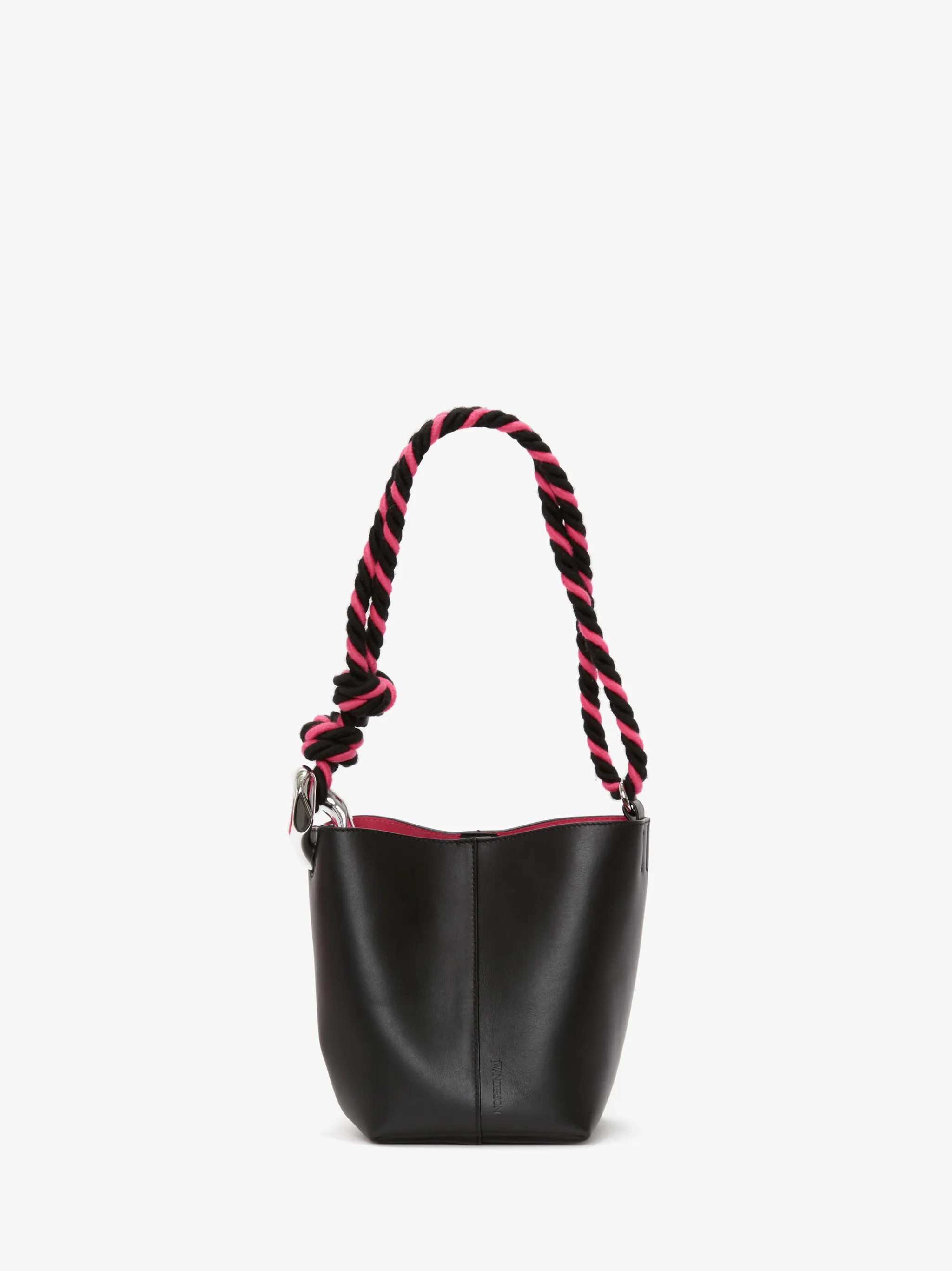 SMALL JWA CORNER BUCKET - LEATHER BUCKET BAG | JW Anderson