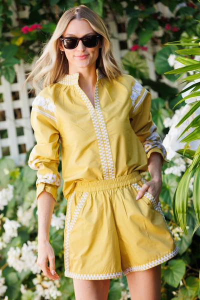 Coatue Top - Lime | Julia Amory