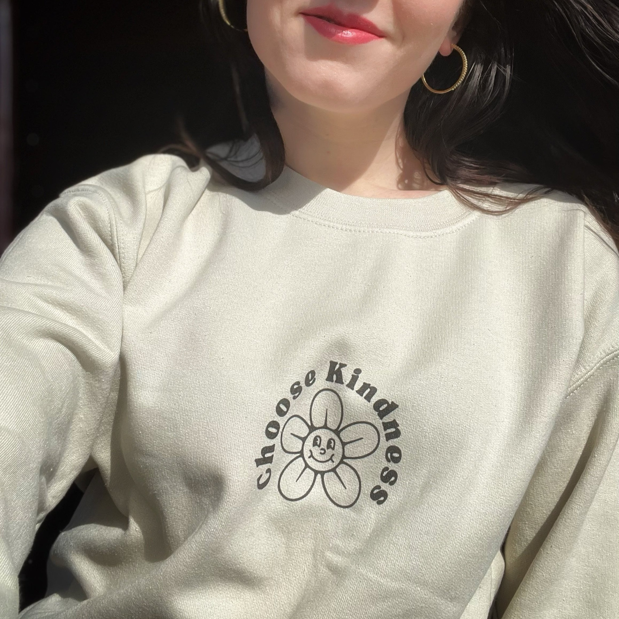 Shop the Choose Kindness sweatshirt! Available in my Poshmark boutique! Boutique means these specific products are brand new!! #TheBanannieDiaries 

#LTKFindsUnder50 #LTKStyleTip #LTKGiftGuide