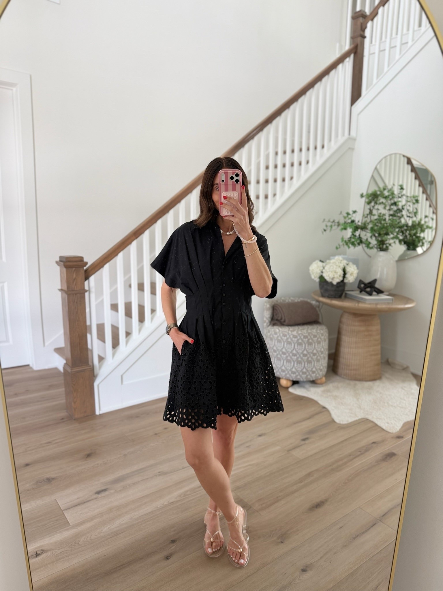 A little black dress you’ll wear on repeat. The eyelet details, flattering fit, and easy silhouette make it perfect for date nights, vacation, or any summer event.

Little black dress, Eyelet dress, Summer dress, Vacation outfit, Date night outfit, Black mini dress, Elevated style, Summer fashion, Wardrobe staple, annabrstyle

#LTKootd #LTKSeasonal #LTKOver40