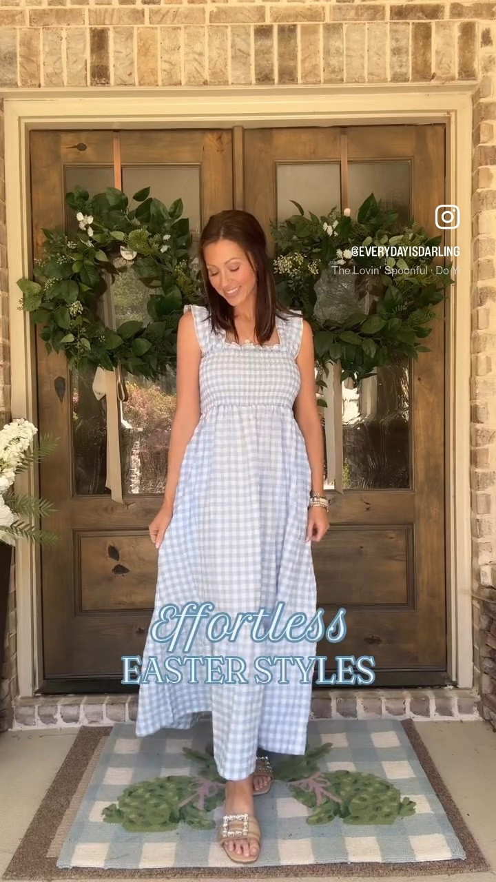 9 Easter dresses from Amazon that are chef’s kiss—cute, affordable, and perfect for spring! Whether you’re brunching, hosting, or just love a pretty pastel moment, I’ve got you covered. ✨🐰#EasterOutfits #AmazonFashion

sprint style  maxi dress  spring dresses  summer dress  gingham dress  romper  everydayisdarling 

#LTKStyleTip #LTKFindsUnder50 #LTKSeasonal