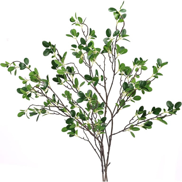 Fairy Olive Branches for Vases 3 Pack, Artificial Greenery Stems Plant 43.3 Inch Fake Green Branc... | Walmart (US)