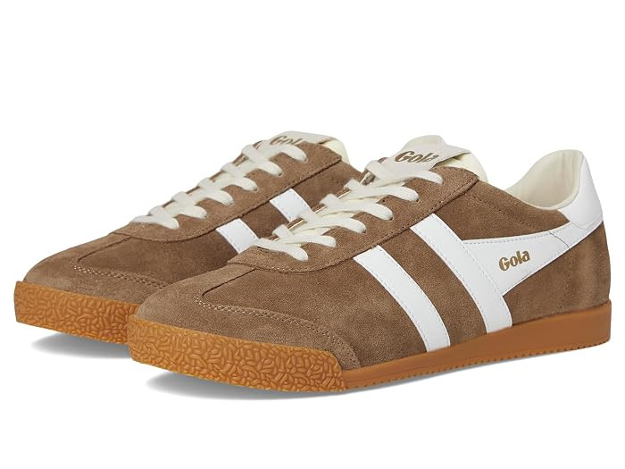 Gola Elan Women's Shoes Candy/White : 6.5 B - Medium, Suede | Zappos.com