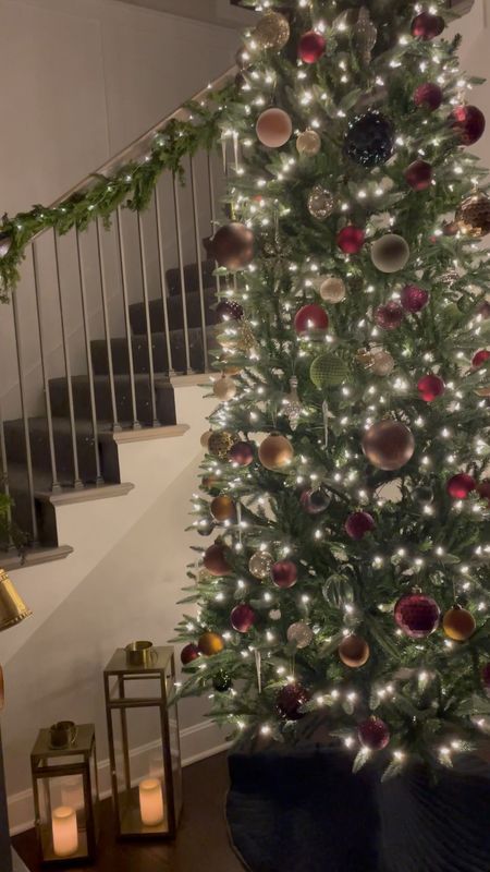 Shop my 12 foot Christmas tree and garland here! 

#LTKHoliday