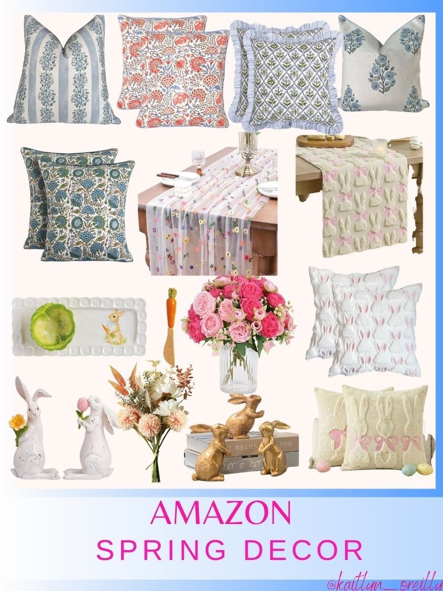 Spring Home , Amazon Spring Home Decor , Easter Decor , Amazon  


#LTKHome #LTKmomlife #LTKSaleAlert #LTKOver40