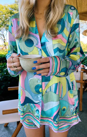 Early Riser PJ Set ~ Go Go Silky | Show Me Your Mumu