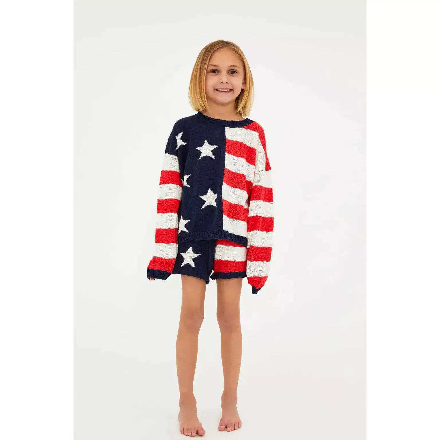 little beach sweater | star spangled | elfin los angeles