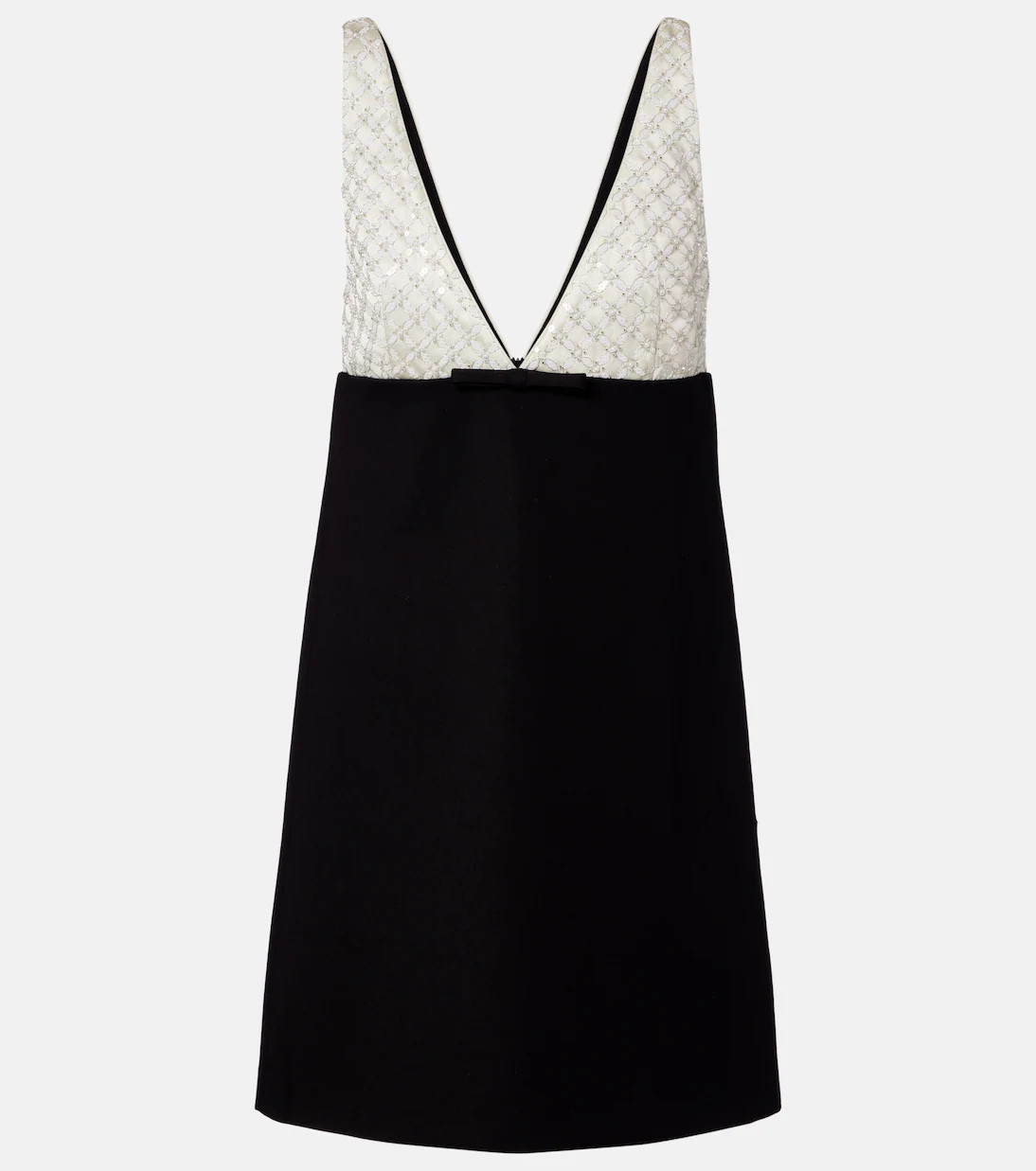 Emotional Essence bow-detail sequined minidress | Mytheresa (US/CA)