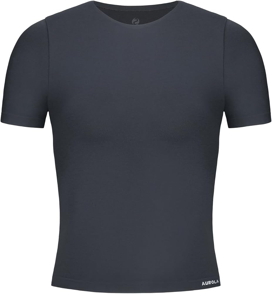 AUROLA Women Essentials Seamless Short Sleeve Fitted Tshirt Gym Workout Athletic Shirts Top Tee | Amazon (US)