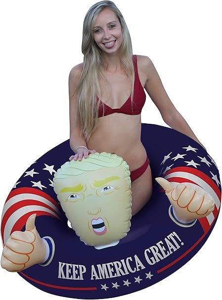 Keep America Great! Huge Hit Pool Float for Summer 2020, Re-Election Presidential Floats Inflatab... | Amazon (US)