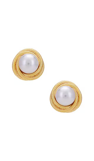 Gigi Earrings in Gold | Revolve Clothing (Global)