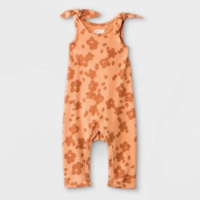 Grayson Mini Baby Girls' Floral Romper - Pink | Target