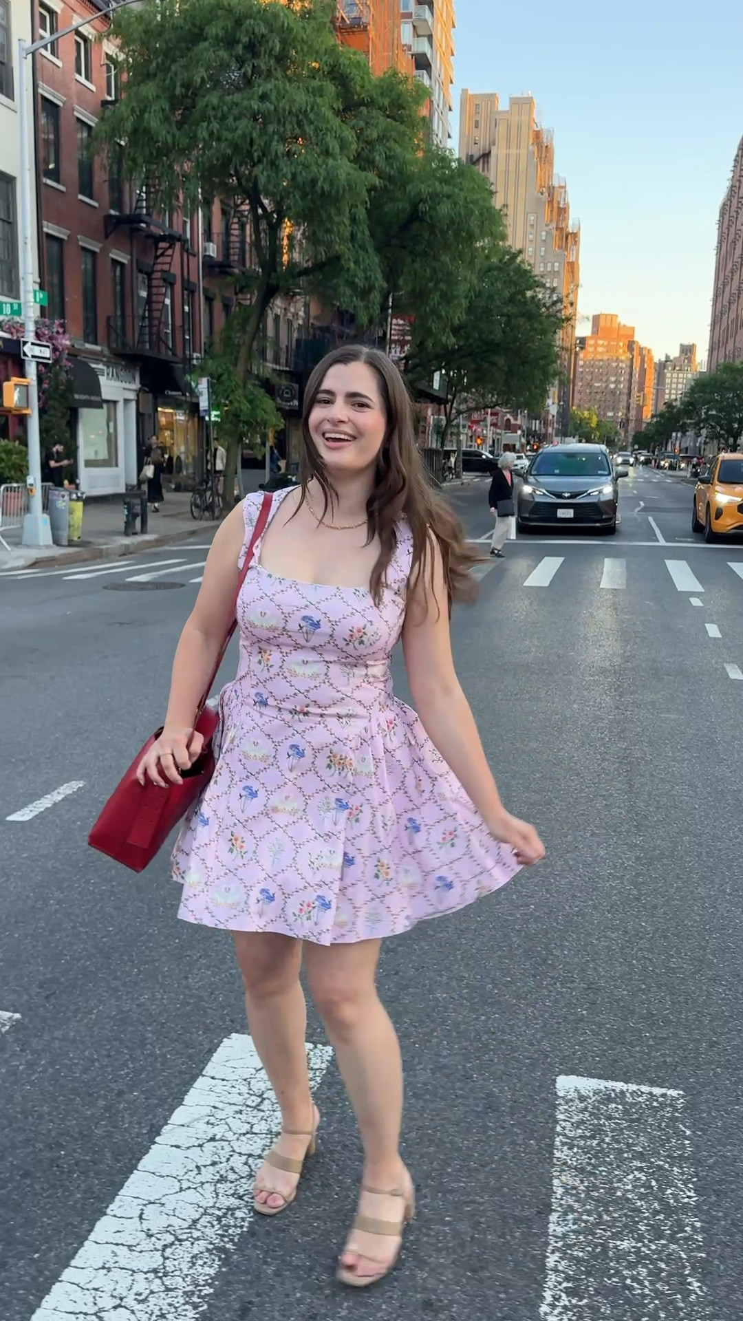 The perfect summer mini dress! How cute is this one it’s giving Bridgerton if they wore mini dresses. I paired with my nude heels and a red bag

#LTKootd #LTKSeasonal