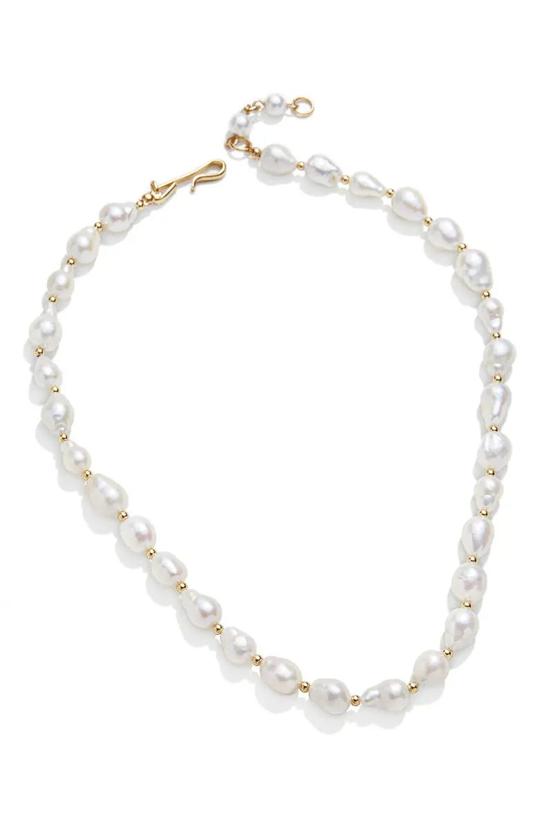 BaubleBar Freshwater Pearl Collar Necklace | Nordstrom | Nordstrom