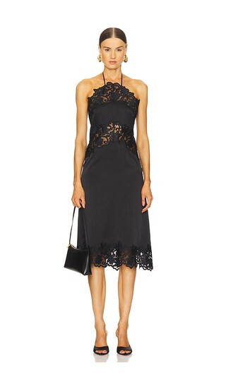 L'Academie by Marianna Adira Midi Dress in Black. - size S | Revolve Clothing (Global)