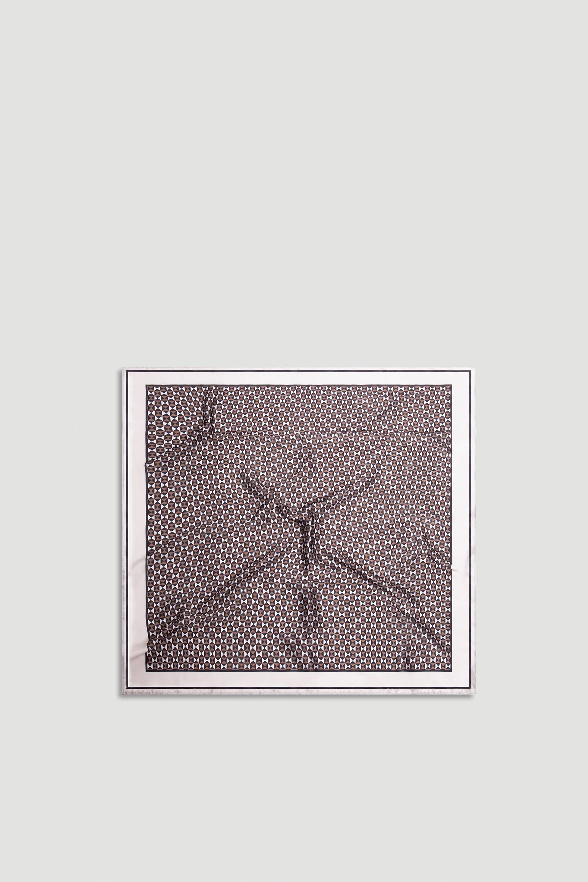 Polly Scarf - Neutral Geo | DECJUBA