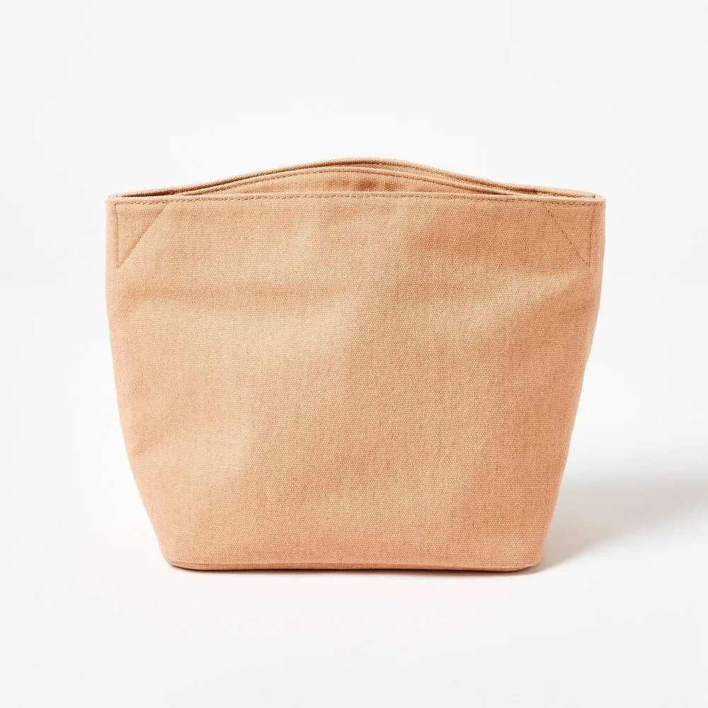 Figmint Cotton Lunch Tote - Terracotta Orange | REBEL (formerly Rebelstork)