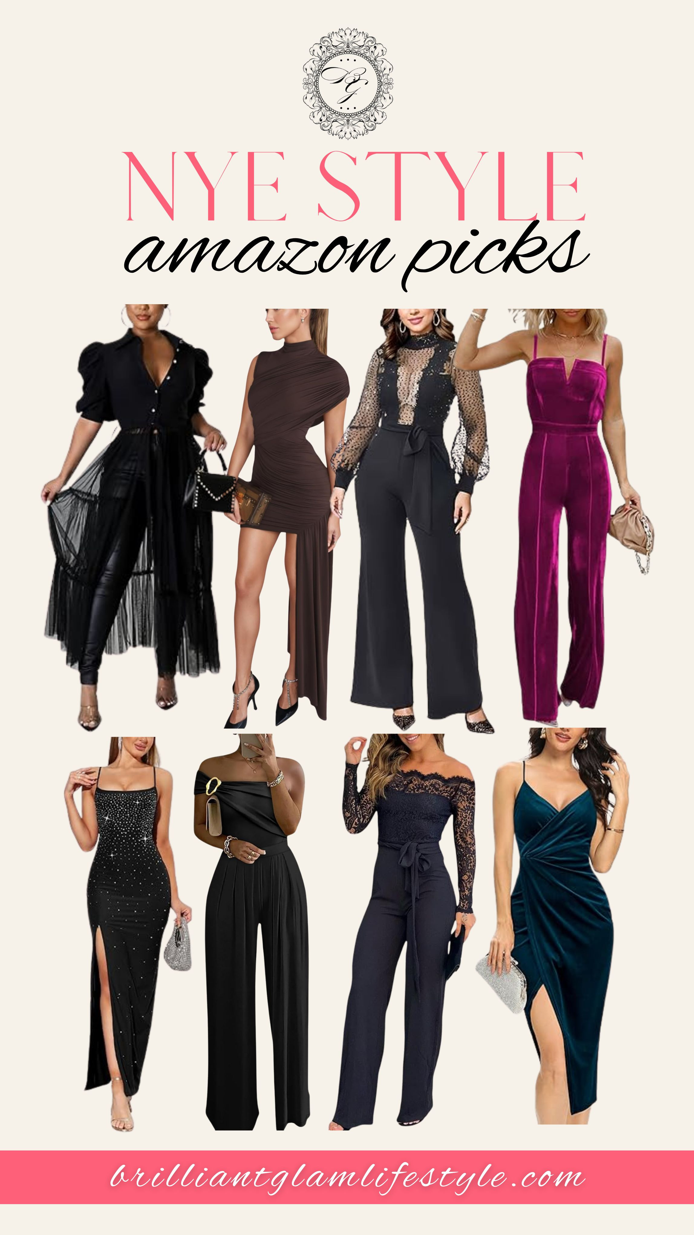 Sparkle Into the New Year ✨🎉

Shine bright this New Year’s Eve with standout fashion finds from Amazon. Dresses, heels, and statement accessories—everything you need for a head-turning NYE look.
#NYEOutfitInspo #AmazonFinds #NewYearGlam #PartyFashion #OOTD #AmazonStyle #CelebrateInStyle 

 #LTKHoliday #LTKgrwm #LTKootd
