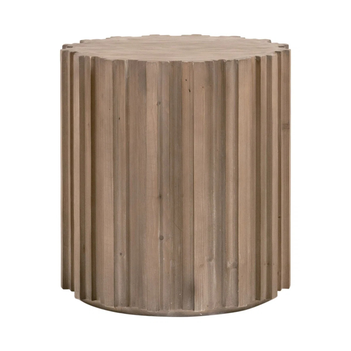 Roma Wooden Round End Table | Wayfair North America