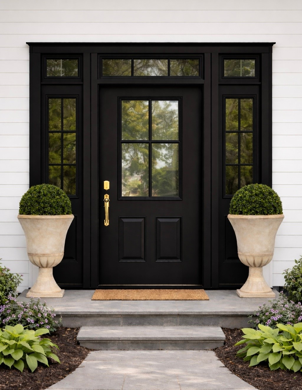 Affordable planters from Amazon. I love the height and the shape. You can fill them with real or faux plants! 