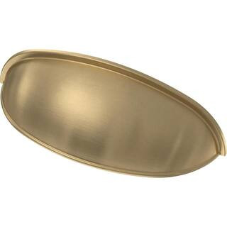 Liberty 2-1/2 or 3 in. (64 or 76 mm) Center-to-Center Champagne Bronze Dual Mount Cup Pull (10-Pa... | The Home Depot