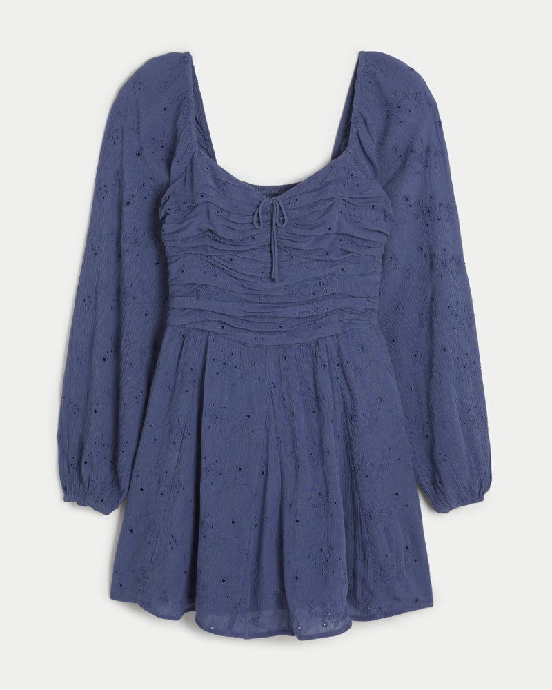 Ruched Skort Dress | Hollister (US)