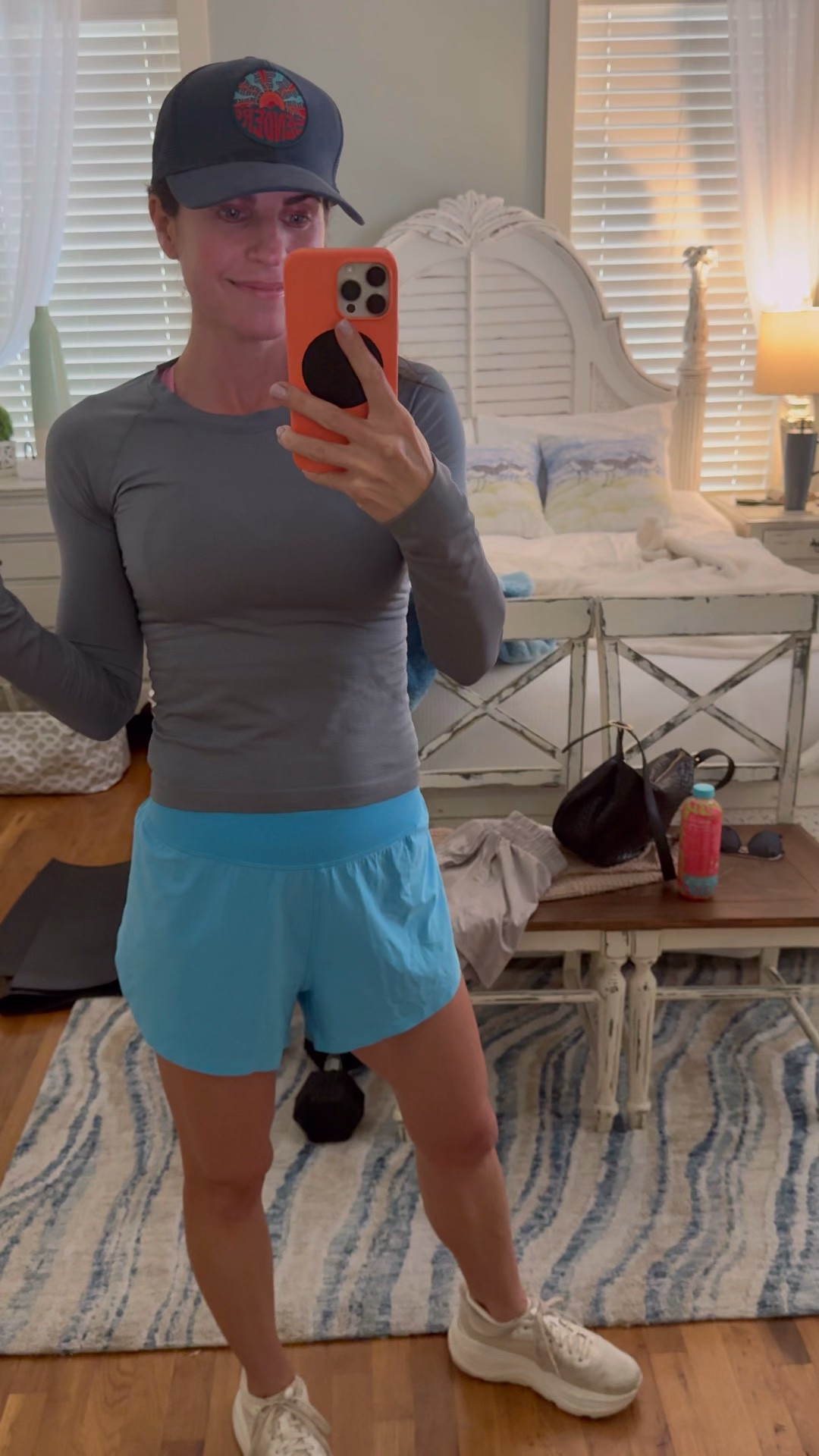 The best shorts! Wearing a small. No wedgie in liners. TTS! 

#LTKOver40 #LTKActive #LTKmomlife