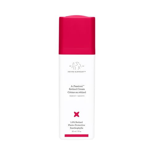 Drunk Elephant A-Passioni Retinol Cream - 30 ml/1 fl oz - 1% Retinol Serum - Clean Clinical Skincare - Cruelty-Free - Dermatologist-Tested - Free of Essential Oils, Silicones, and Fragrance | Amazon (US)