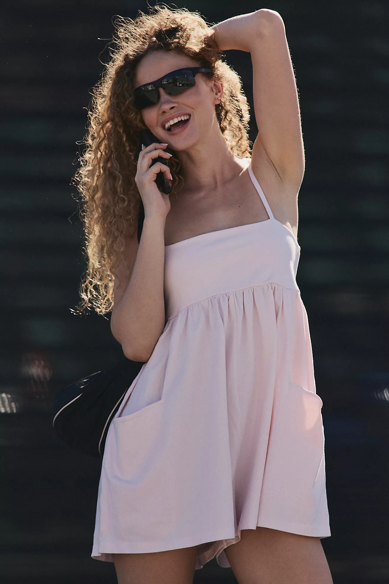 Hot Shot Strappy Romper | Free People (Global - UK&FR Excluded)