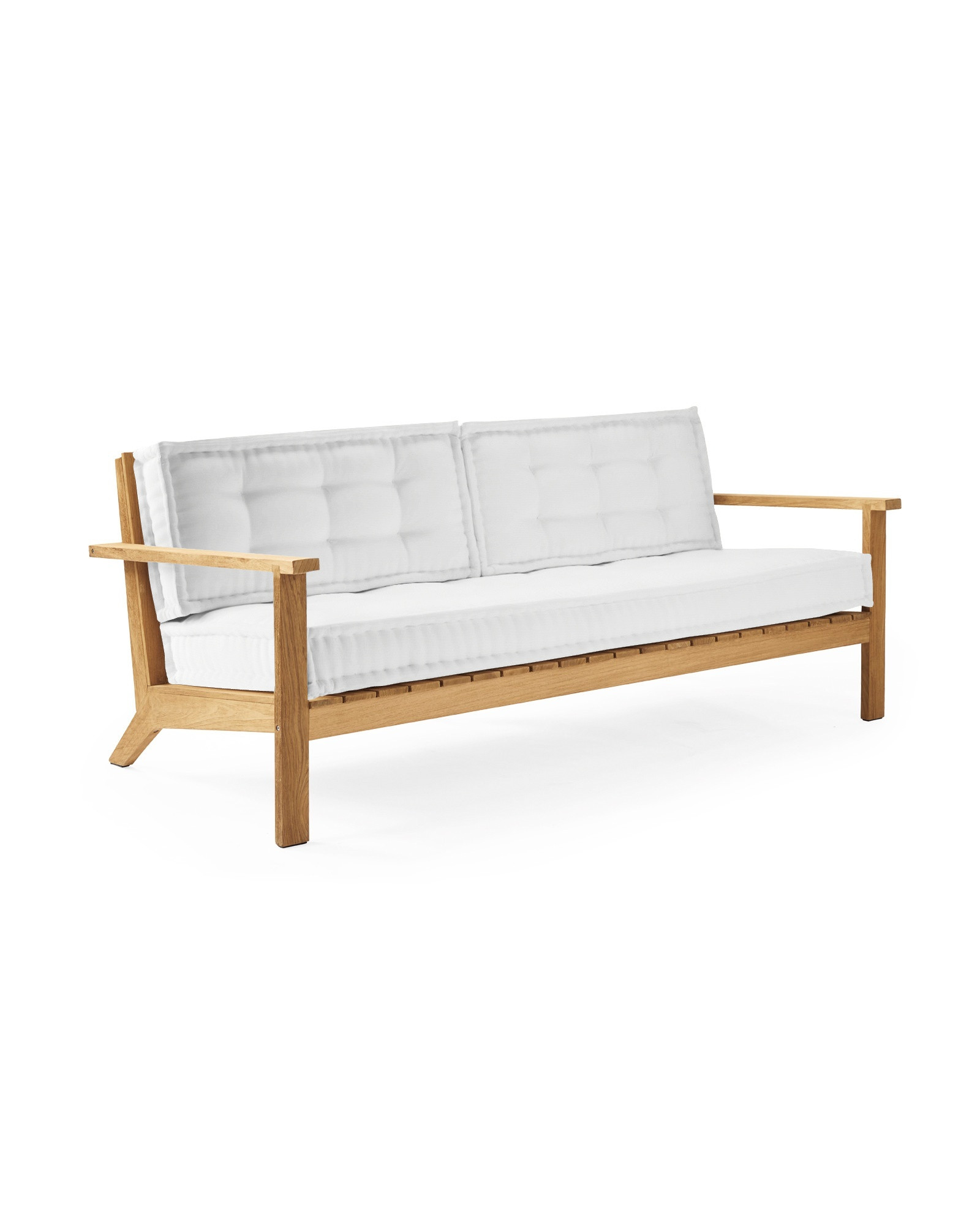 Cliffside Teak Sofa | Serena and Lily
