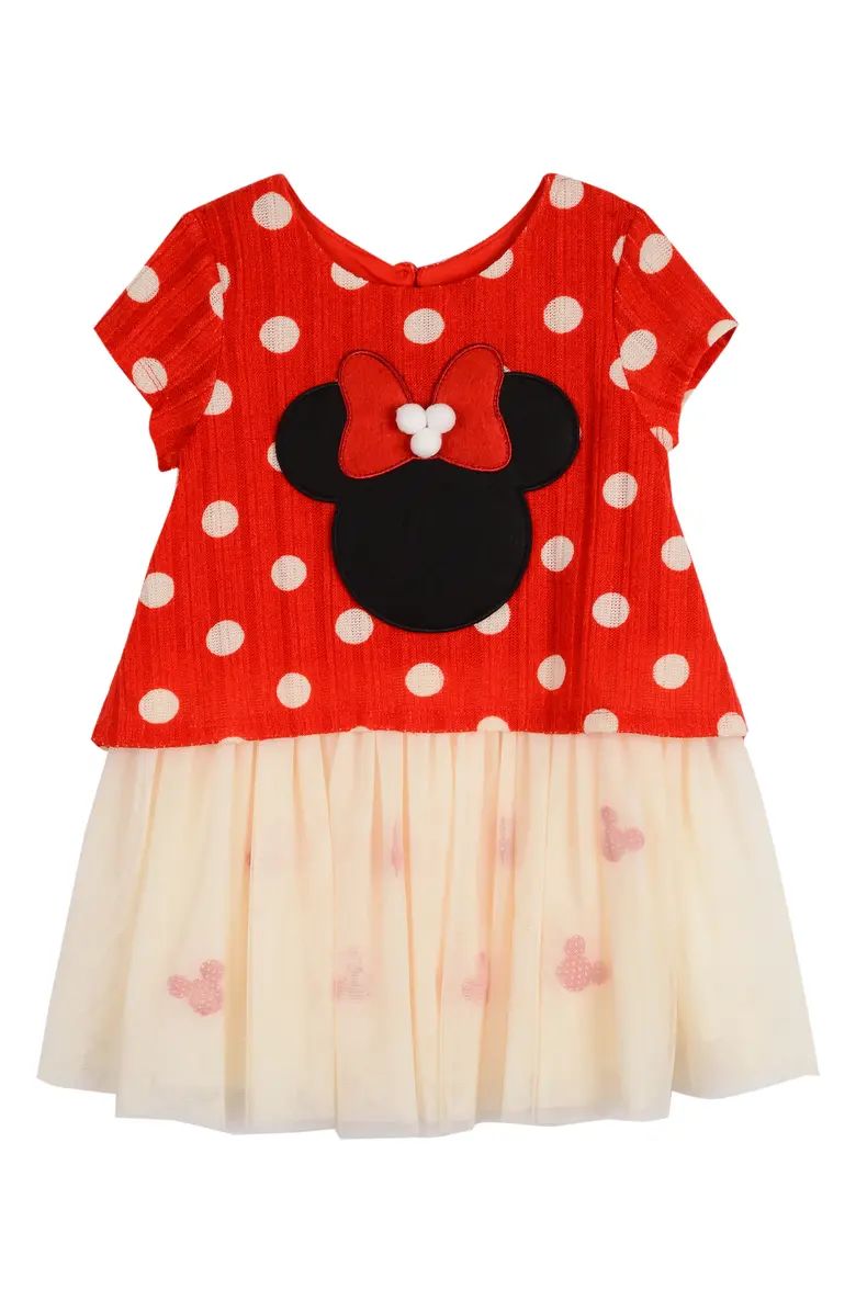 x Disney Minnie Popover Top Dress | Nordstrom