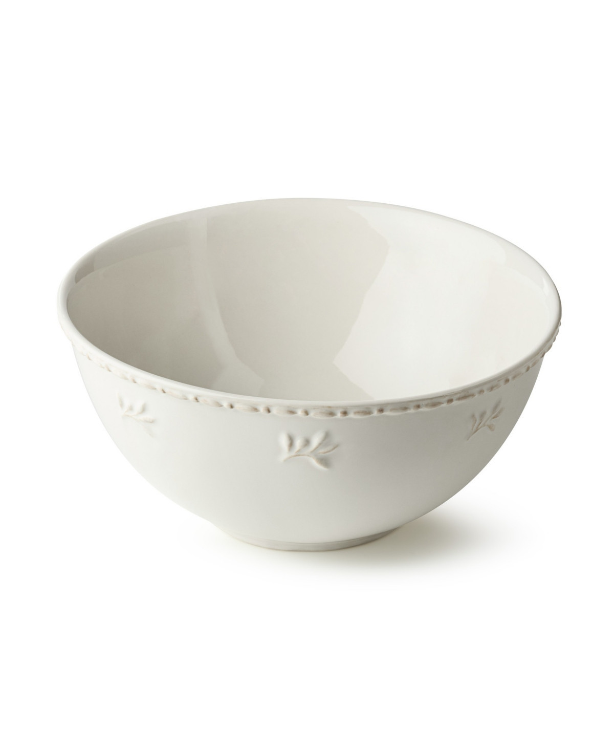 Certified International Heritage Large Mixing Bowl - Ivory | Macy's