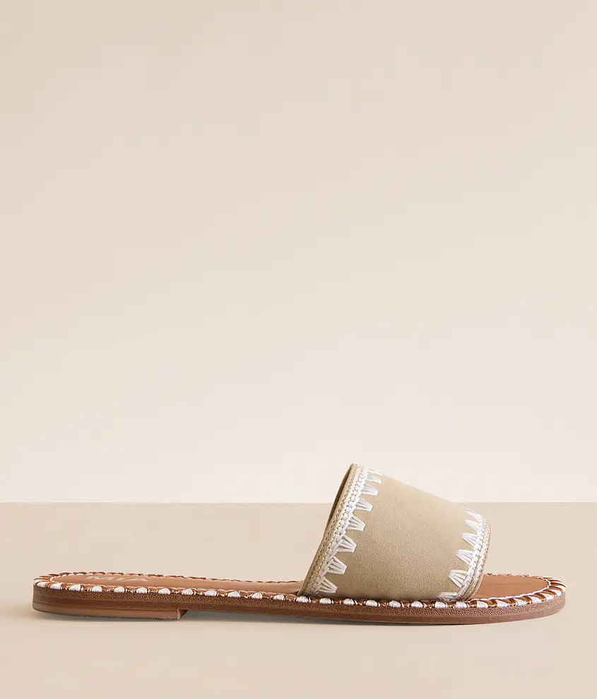 Sadiee Whipstitch Sandal | Buckle