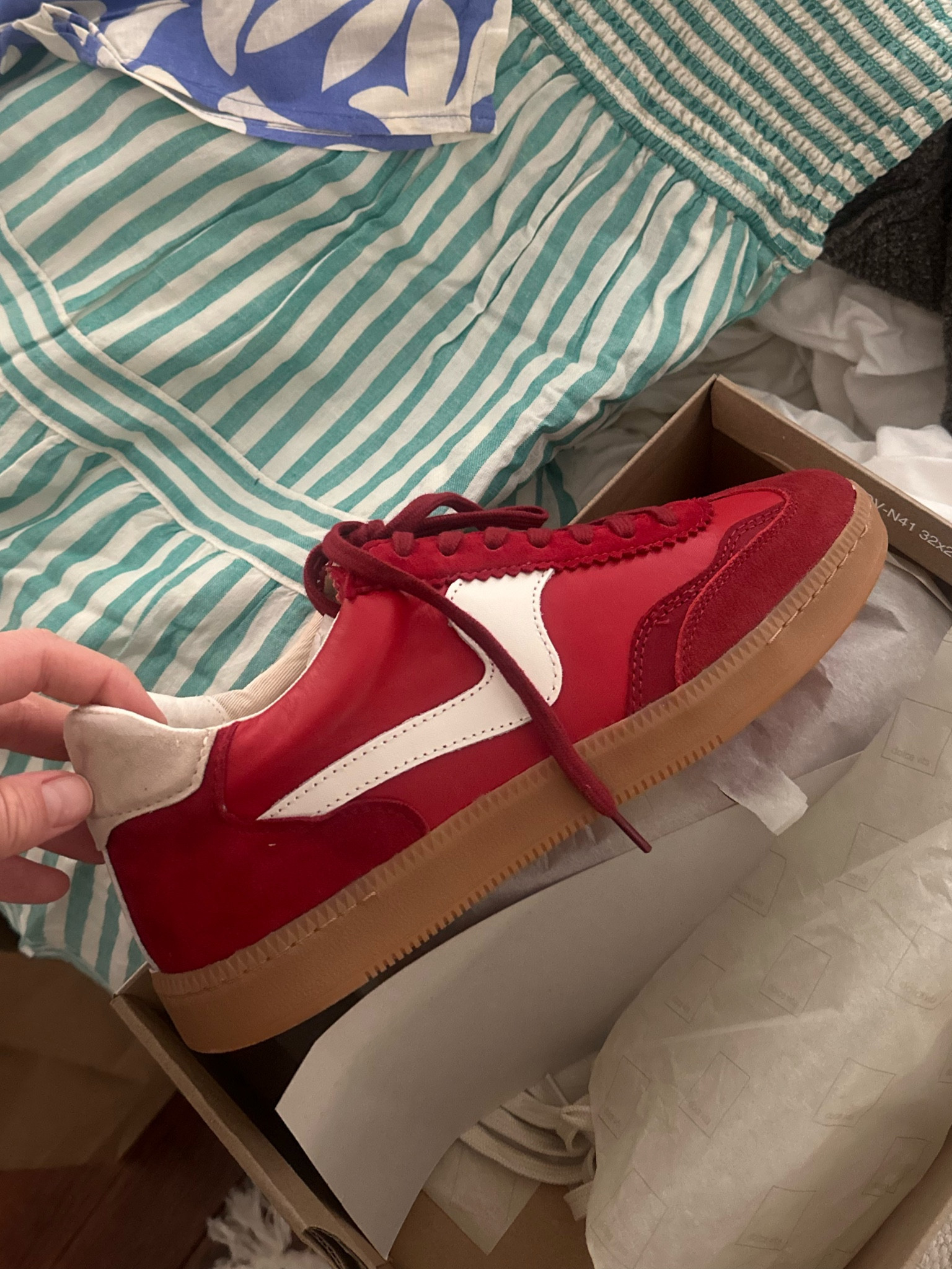 Red summer sneaks!!! 