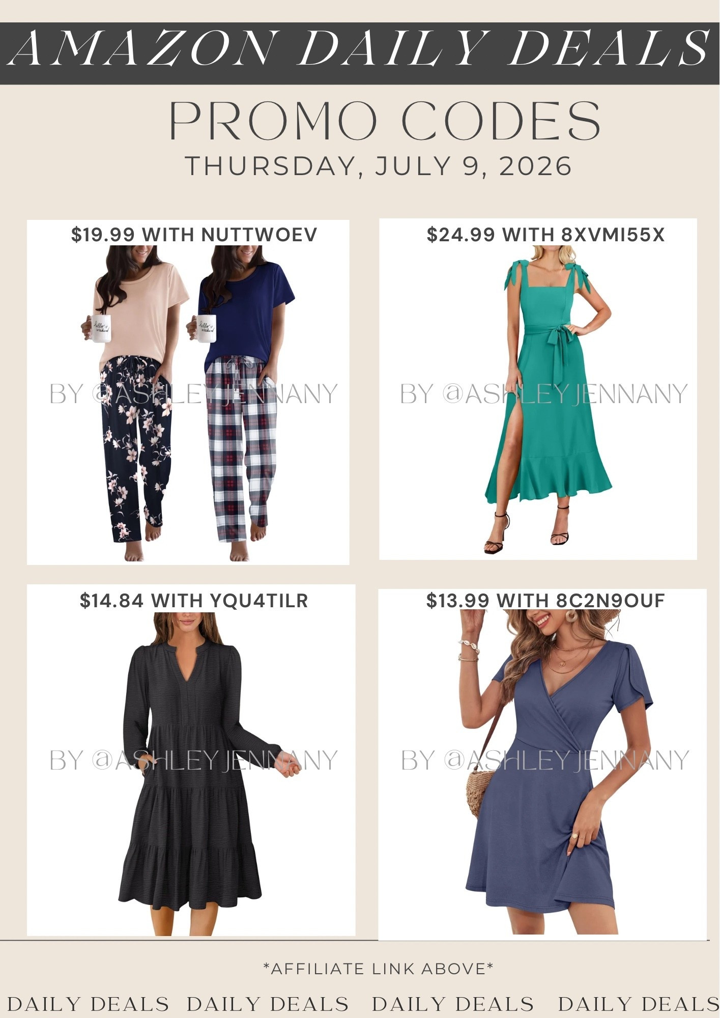 Amazon deals

#LTKSaleAlert #LTKMidsize #LTKootd