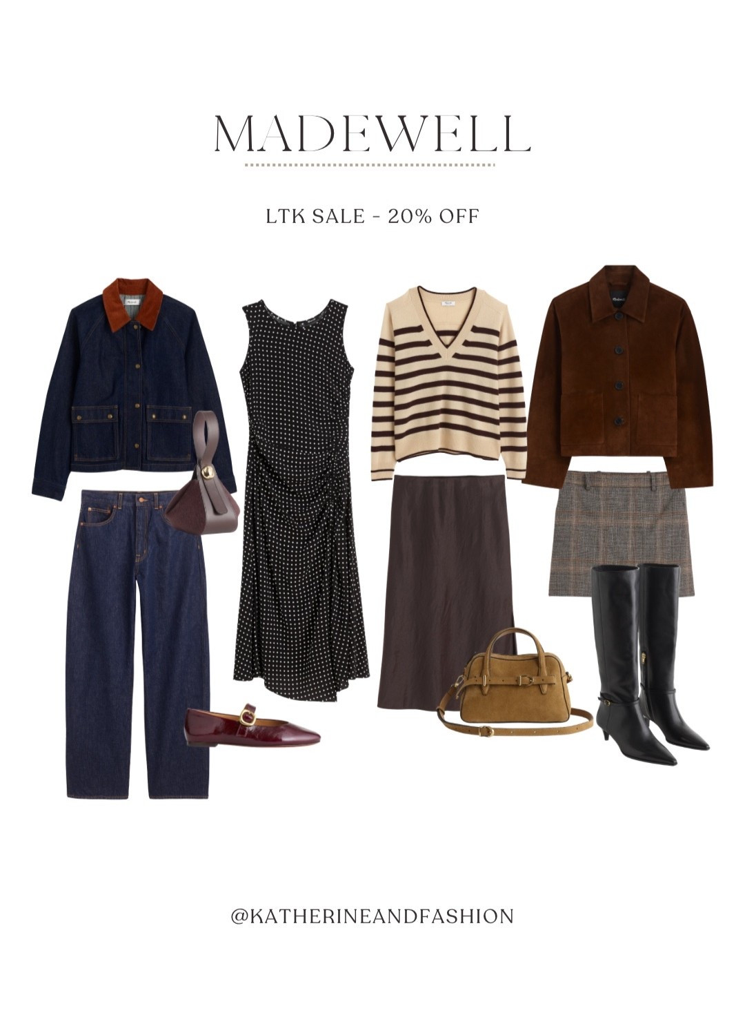 Linked some of my current favorites from Madewell that are 20% off this weekend! So many great pieces for fall - lots of denim, suede, & cashmere


#LTKPetite #LTKxMadewell #LTKSaleAlert