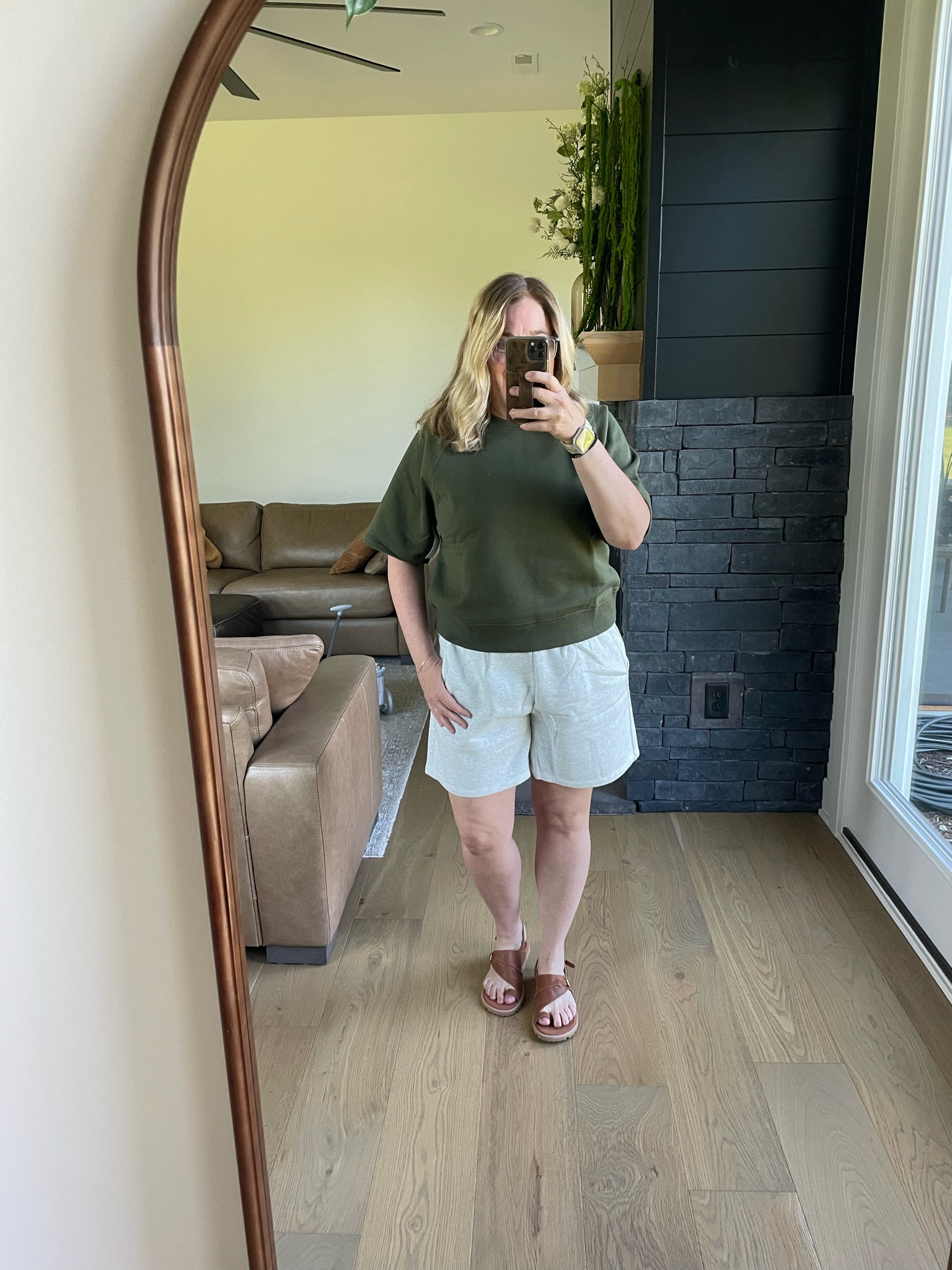 OOTD 50+
Short sleeve sweatshirt

#LTKootd #LTKOver40 #LTKMidsize