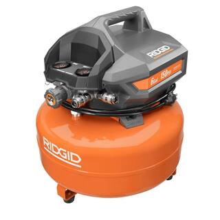 RIDGID 6 Gal. Portable Electric Pancake Air Compressor OF60150HB | The Home Depot