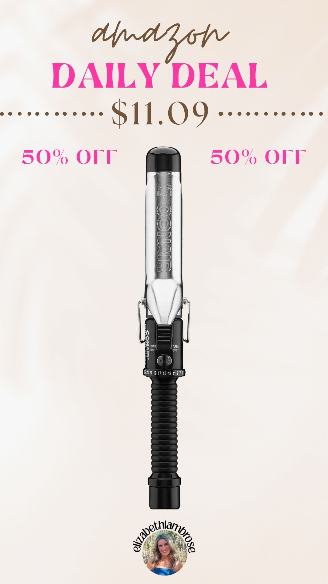 Holy grail alert ✨ My favorite 1 1/4 inch Conair curling iron is 50% off — truly one of the best irons! Don’t sleep on this one! 

 

 #LTKU #LTKBeauty #LTKTravel