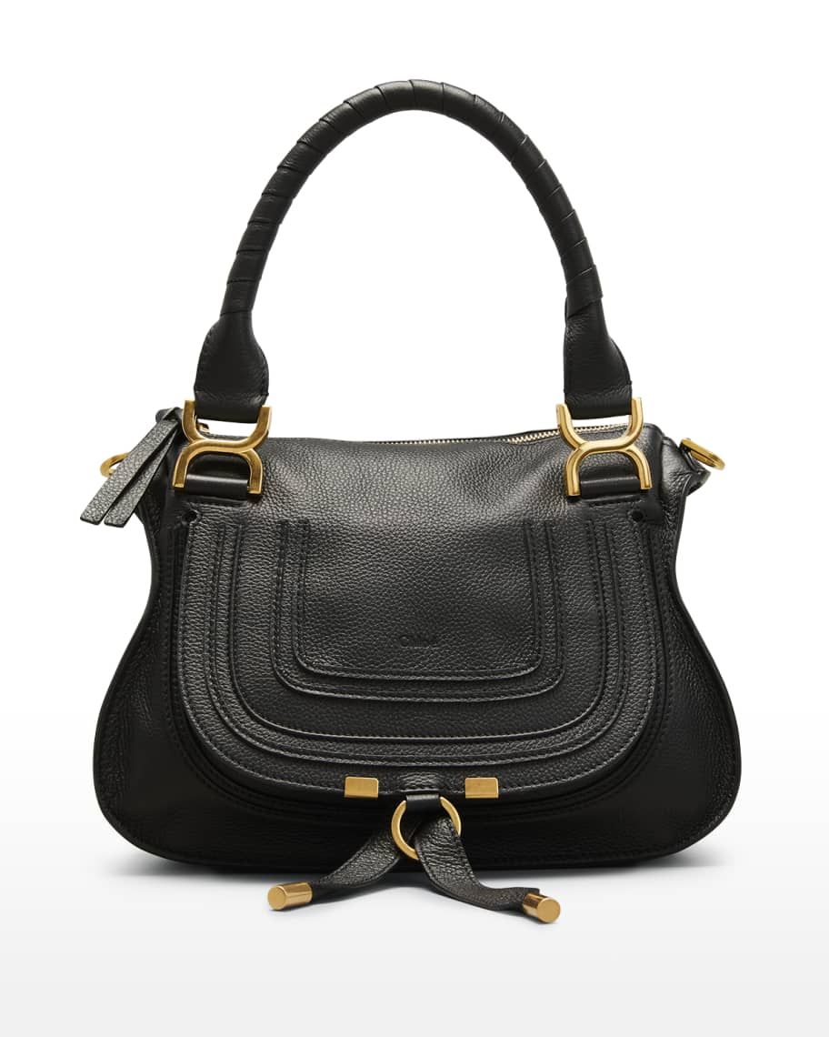 Chloe Marcie Small Leather Satchel Bag | Neiman Marcus