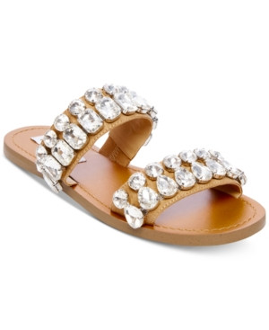 Steve Madden Women's Reason Jeweled Sandals | Macys (US)