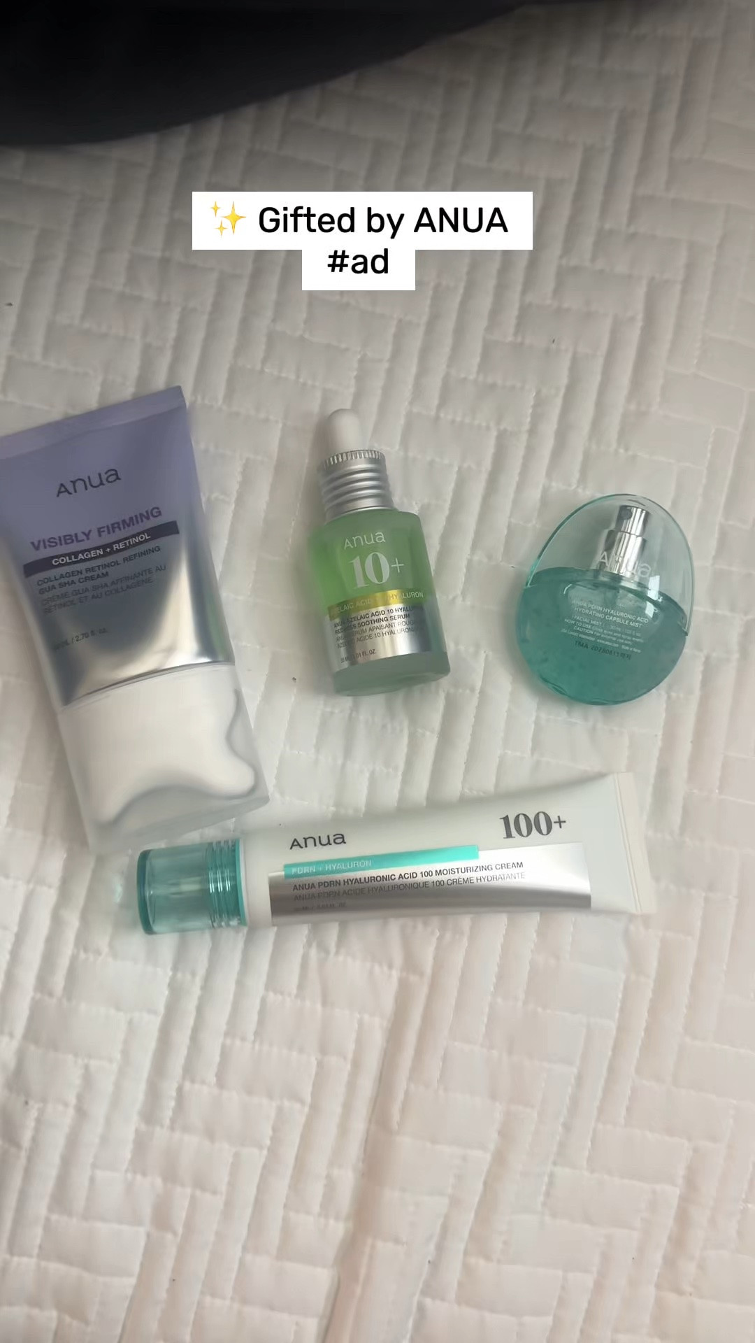 Gifted by @anua_global 🤍

Excited to add these ANUA skincare products to my routine! I’ll be testing them over the next few weeks and sharing my favorites along the way. If you’ve tried any of these, let me know which one I should reach for first.

#ad

#Anua #Skincare #Over40Beauty #SkincareRoutine #LTKBeauty

#LTKBeauty #LTKselfcare