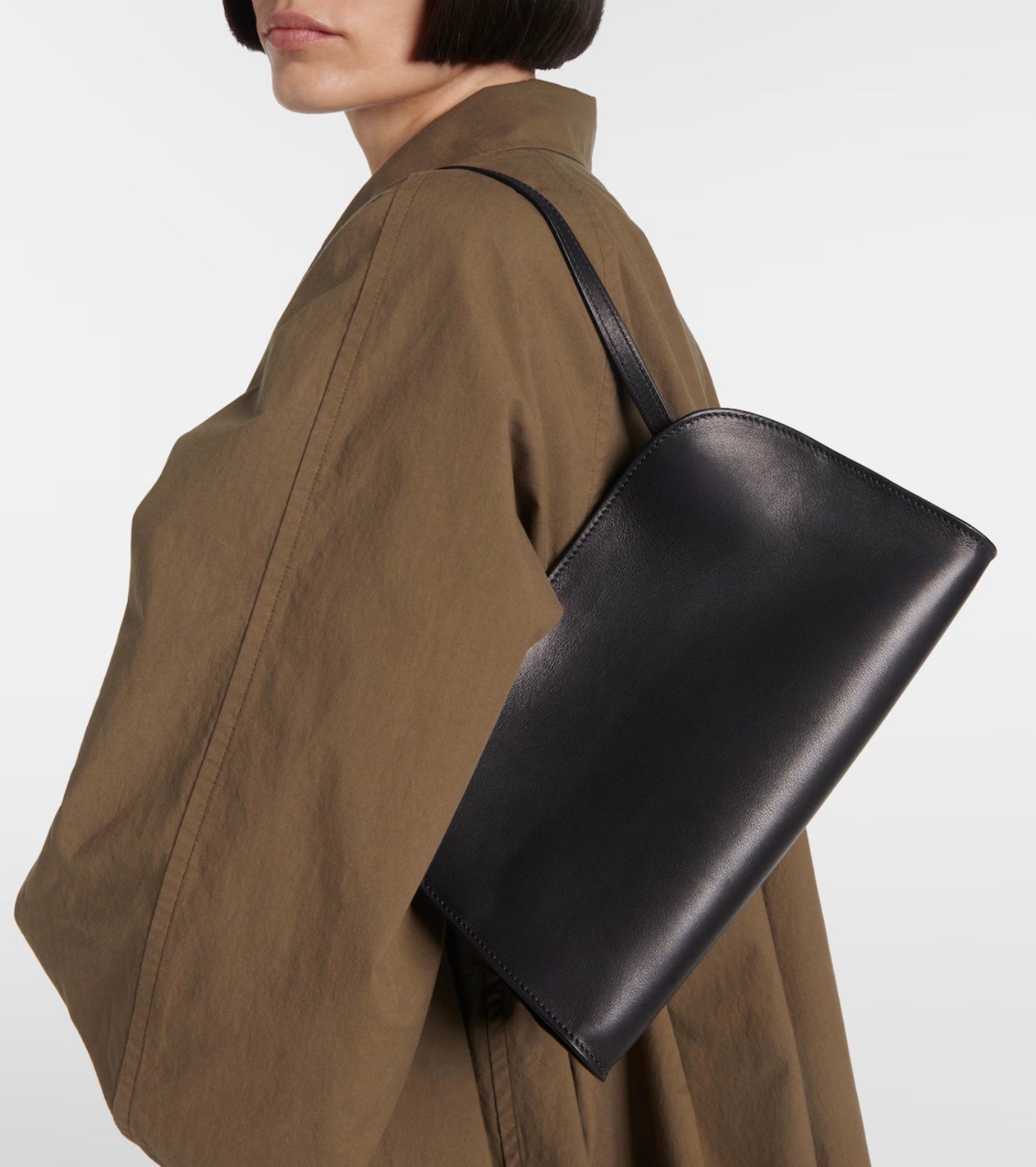 The Row Peggy shoulder bag that can also be worn as a clutch. So minimal, classy and chic

#LTKootd #LTKgrwm #LTKmomlife