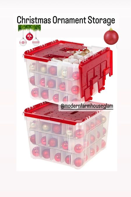 Christmas ornament storage organization bins containers Moddern Farmhouse Glam

#LTKSeasonal #LTKHoliday #LTKhome