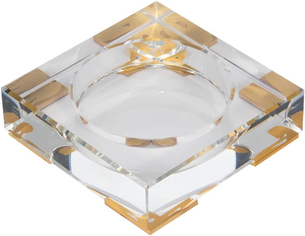 Crystal Diffuser Dish — by Alice Lane Home Collection — Diffuser Tray — Candle Dish Holder ... | Amazon (US)