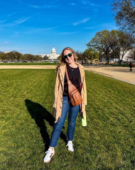 The best travel essentials: a neutral jacket to keep off the rain/wind/cold, comfy shoes, a versatile bag that is just the right size, your trusty water bottle, and comfy, classic shoes! From Amsterdam to DC, these haven’t failed me yet!

#LTKover40 #LTKtravel #LTKstyletip