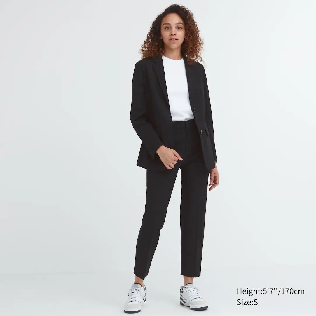 Smart Ankle Length Trousers | UNIQLO (UK)