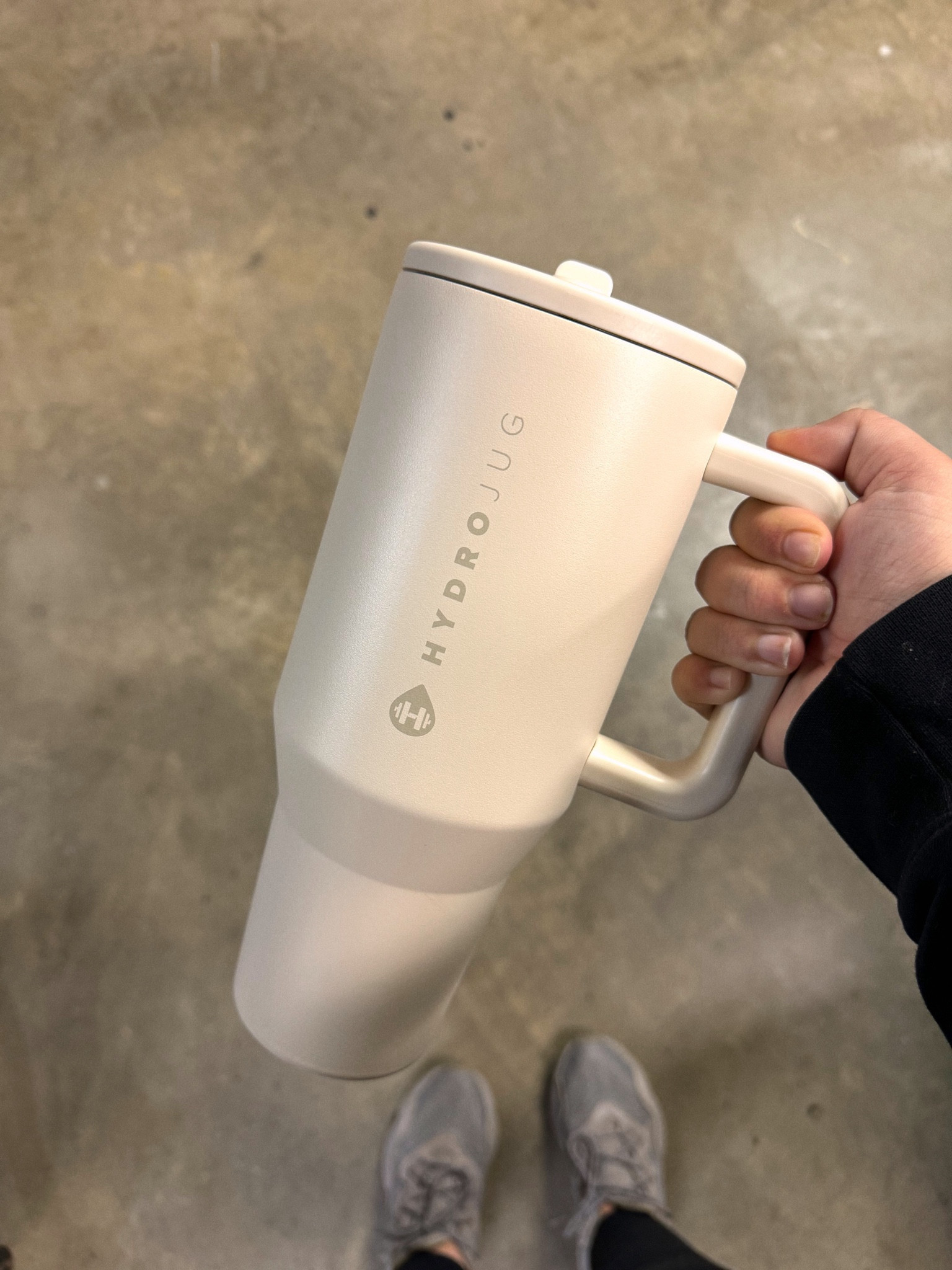 40oz Hydrojug Tumbler with handle and build it straw in cream. 
No spill, even when tipped completely upside down. 
So many cute colors! Perfect for the gym girls, busy moms, on the go or at home. Throw it in your bag, drink holder in the car or, stroller. No spill, so no worry. 
Available on Hydrojug or Scheels linked below.

#LTKfindsunder50

#LTKstyletip #LTKfitness #LTKtravel #LTKhome