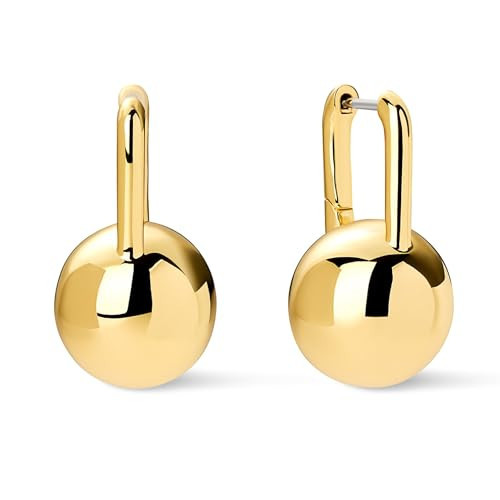 Ana Luisa Chunky Small Knot Earrings - 14K Gold Plated and Silver Statement Earrings for Women - Trendy Ball Drop Earring, Gold and Two Tone Knots, Dangle Earring for Women - Hypoallergenic Jewelry | Amazon (US)